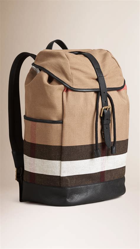 burberry herren rucksack tyc camel einheitsgröße|Burberry signatures for men.